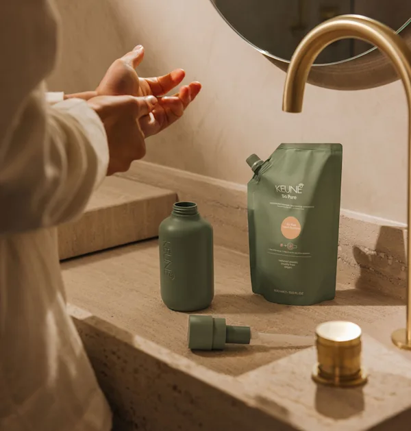 Keune So Pure Polish Shampoo Refill - 1000ml