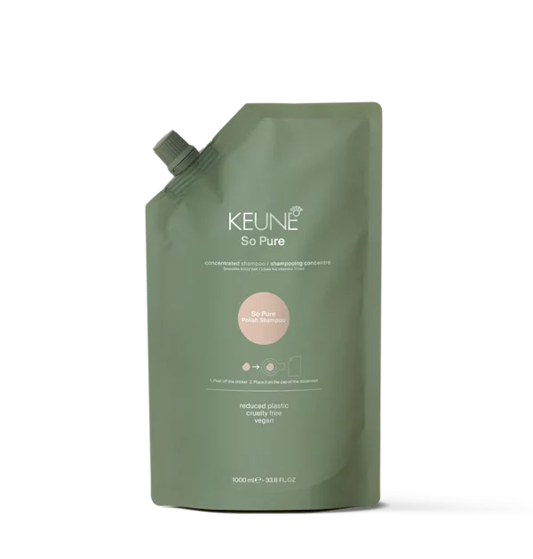 keune So Pure Polish Shampoo Refill - 1000ml