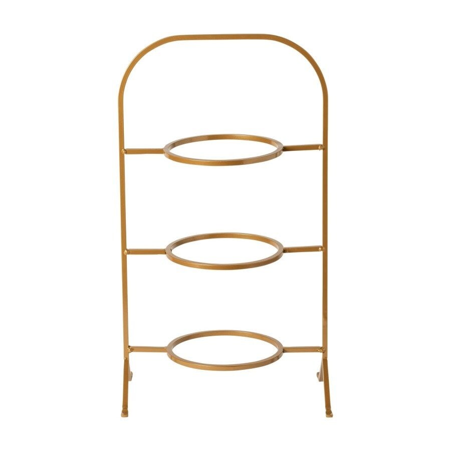 kitchen trend bordenrek 3 ontbijtborden Marrakesh goud