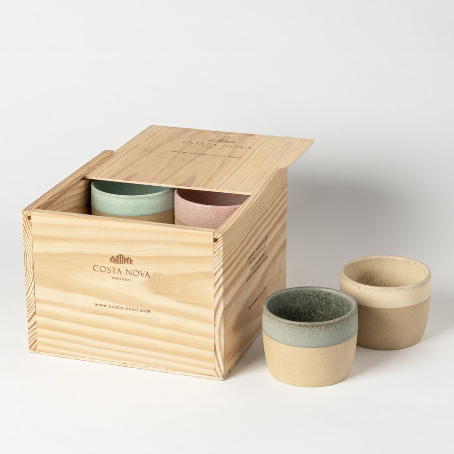 kitchen trend giftbox 8 koffie koppen Arenito multi