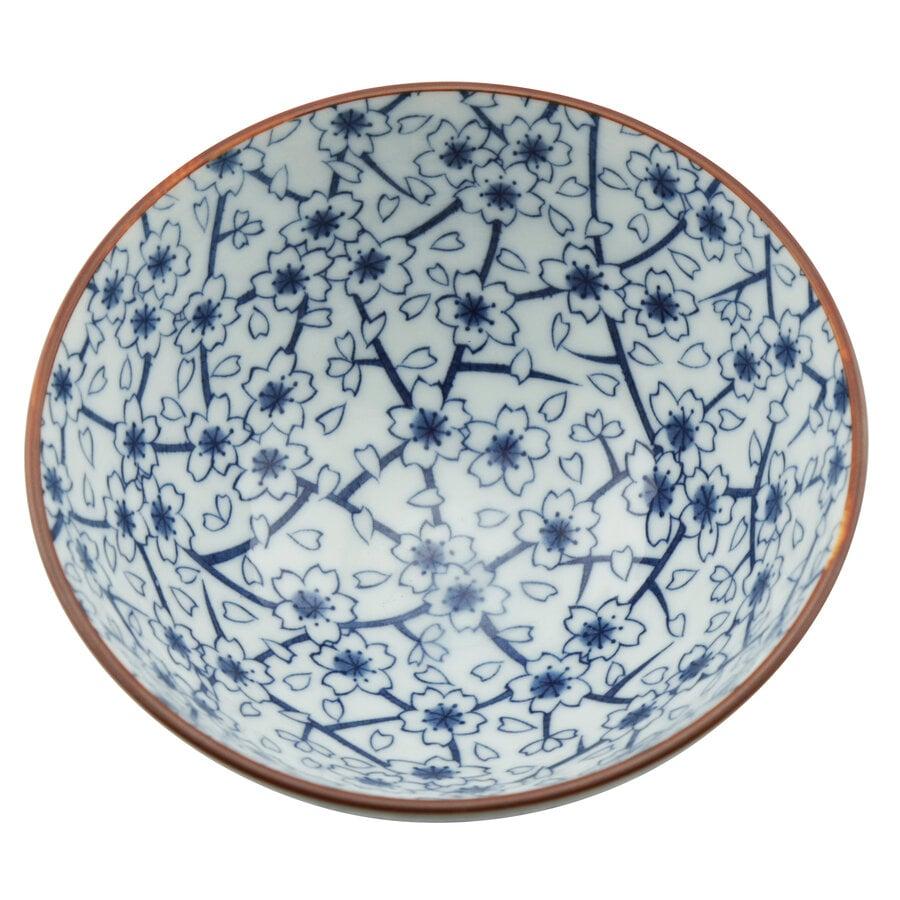 Kitchen Trend Japans Rijstkommetje Donkerblauw Kl. Bloem