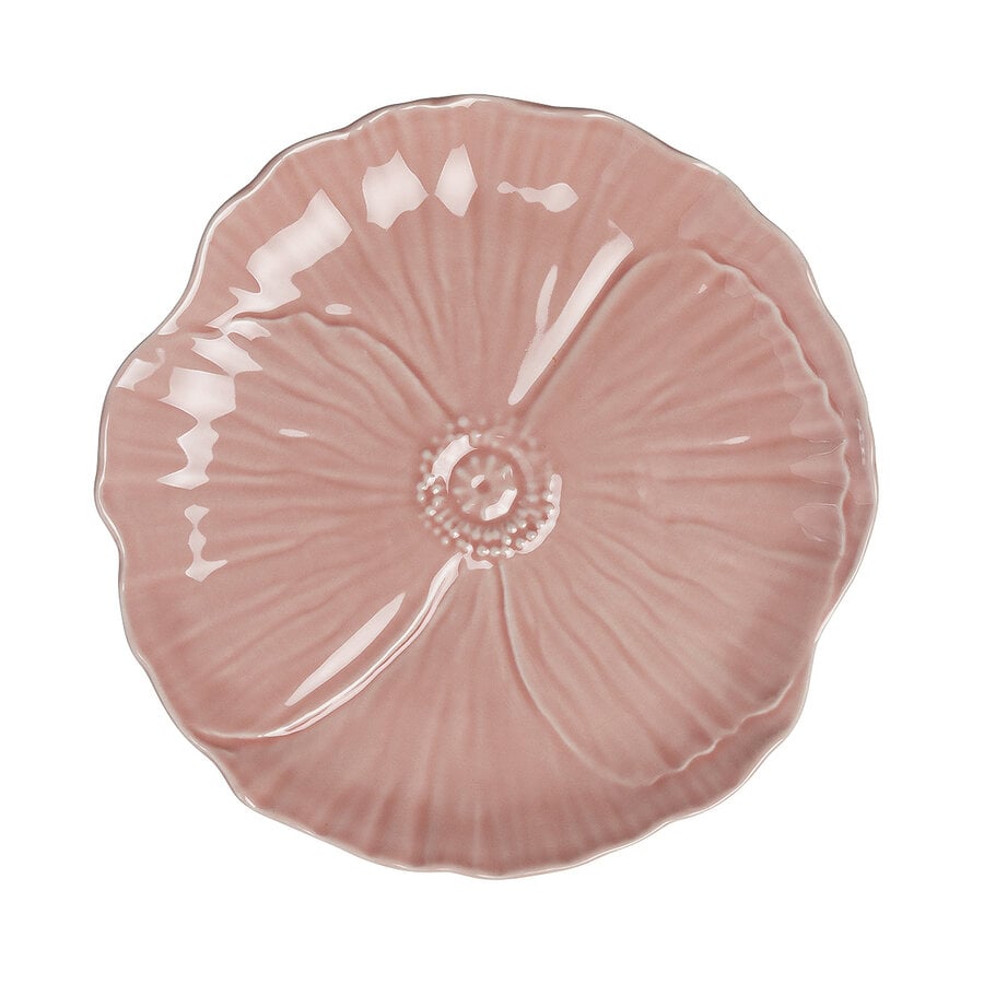 kitchen trend Dinerbord papaver 28cm roze