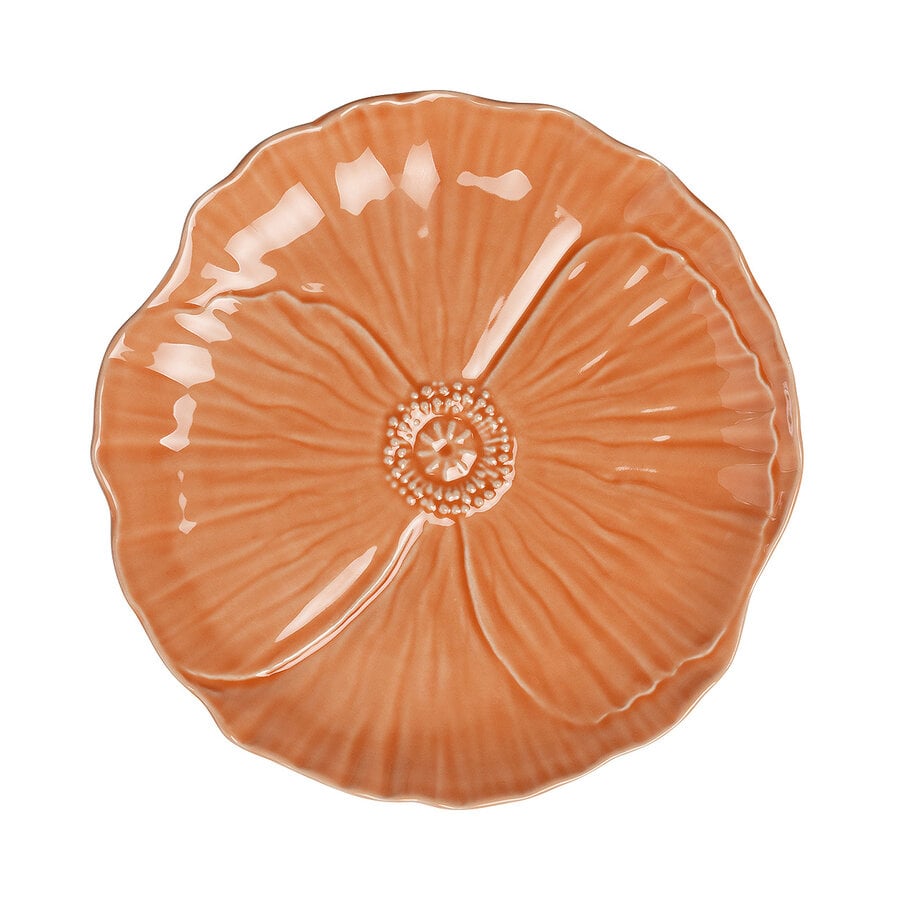 kitchen trend Dinerbord papaver 28cm zalm