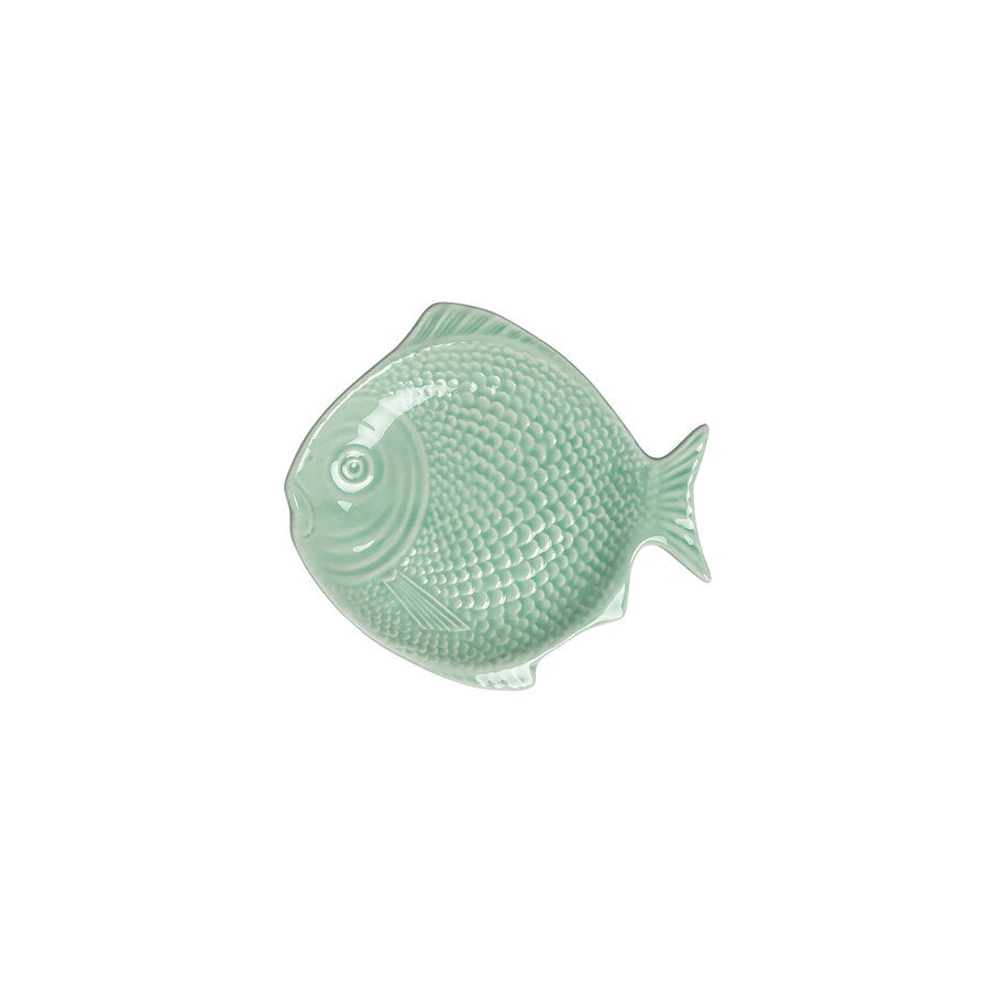 kitchen trend Gebaksbord vis rond 16cm lichtgroen