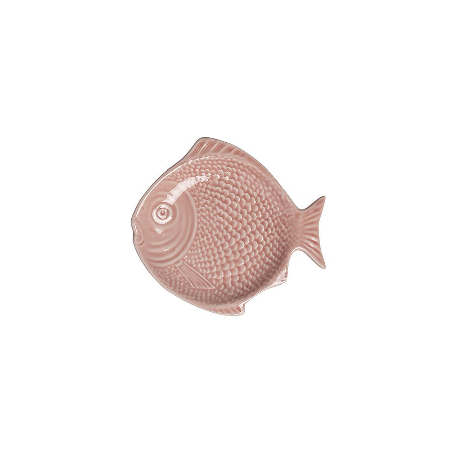 kitchen trend Gebaksbord vis rond 16cm roze