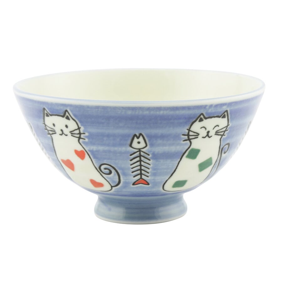 kitchen trend Japans rijstkommetje poes/graat