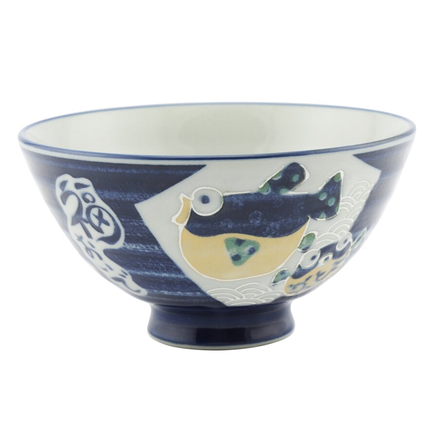 kitchen trend Japans rijstkommetje uil/konijn/vis