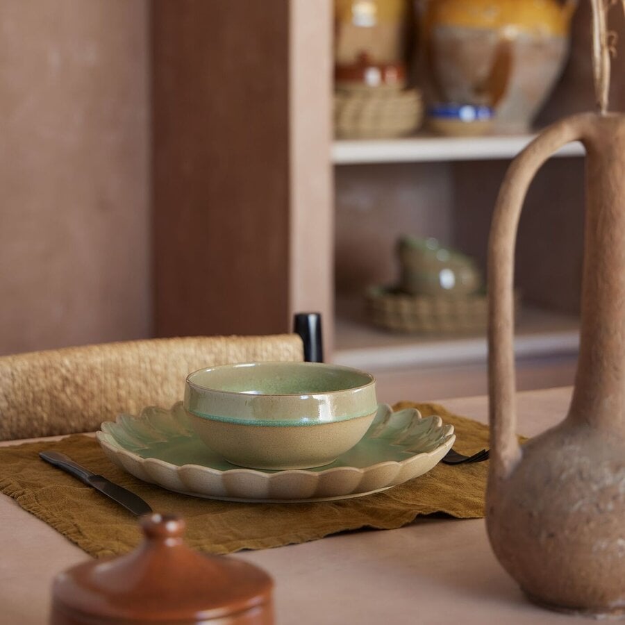 Kitchen Trend Kom 15 Cm Marrakesh Eucalyptus Groen