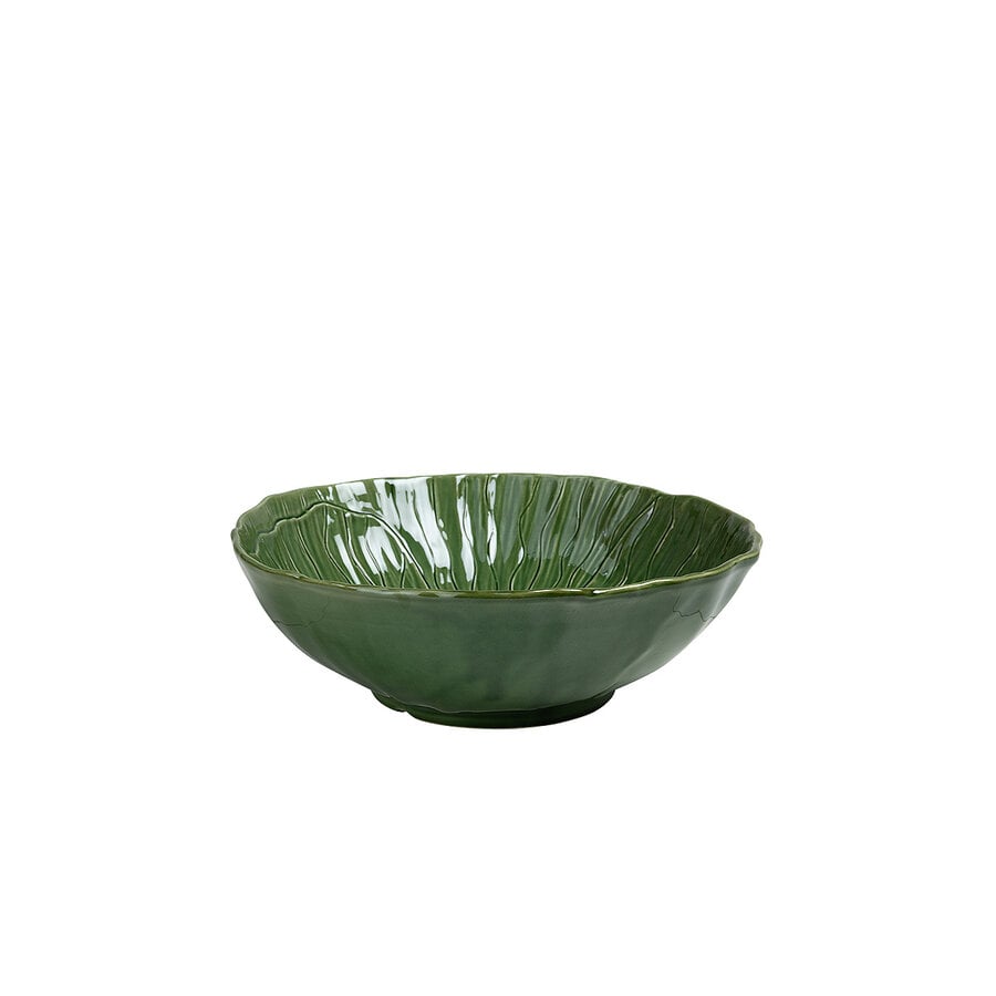 kitchen trend Kom papaver 18cm groen