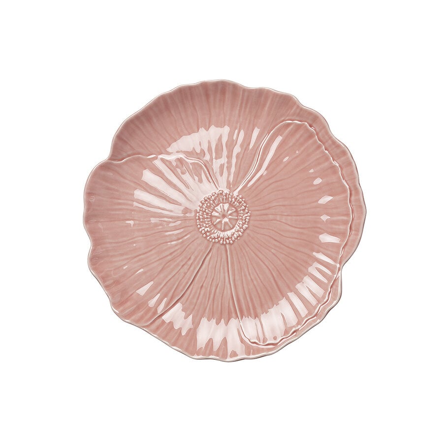 kitchen trend Ontbijtbord papaver 20cm roze