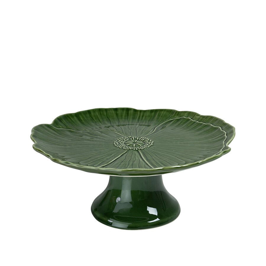 kitchen trend Taartplateau papaver 28cm groen