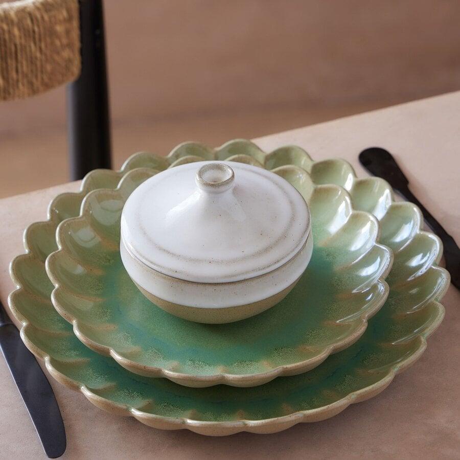 Kitchen Trend Ontbijtbord 22 Cm Marrakesh Eucalyptus Groen