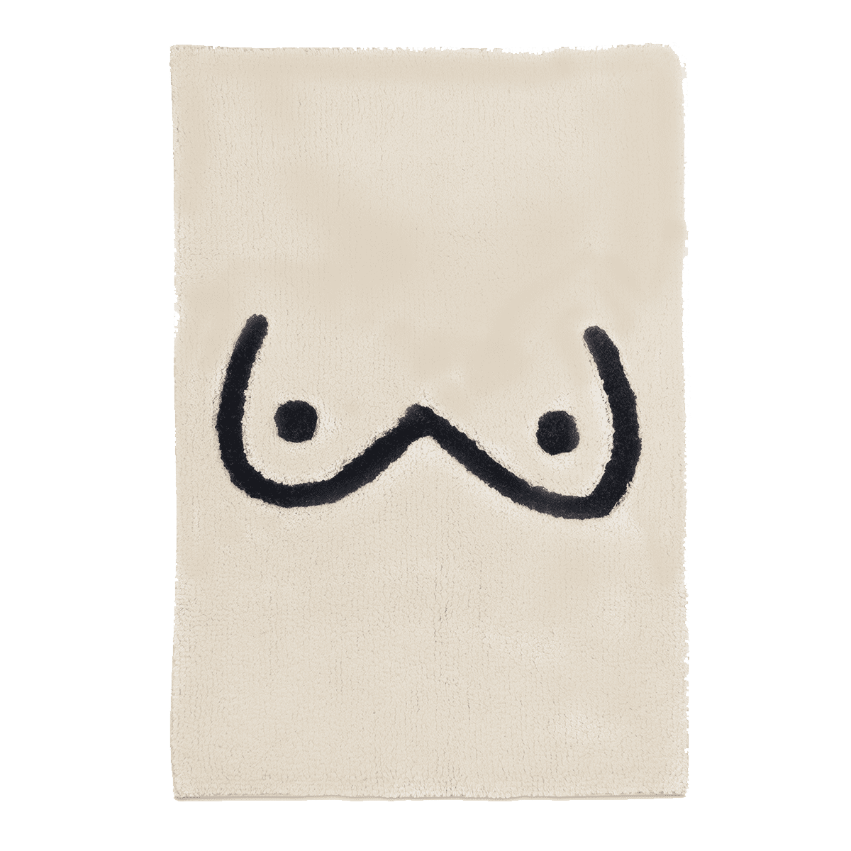 kitsch kitchen Badmat Boobs