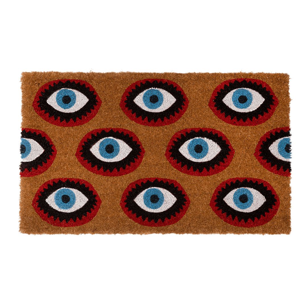 kitsch kitchen Deurmat Eyes