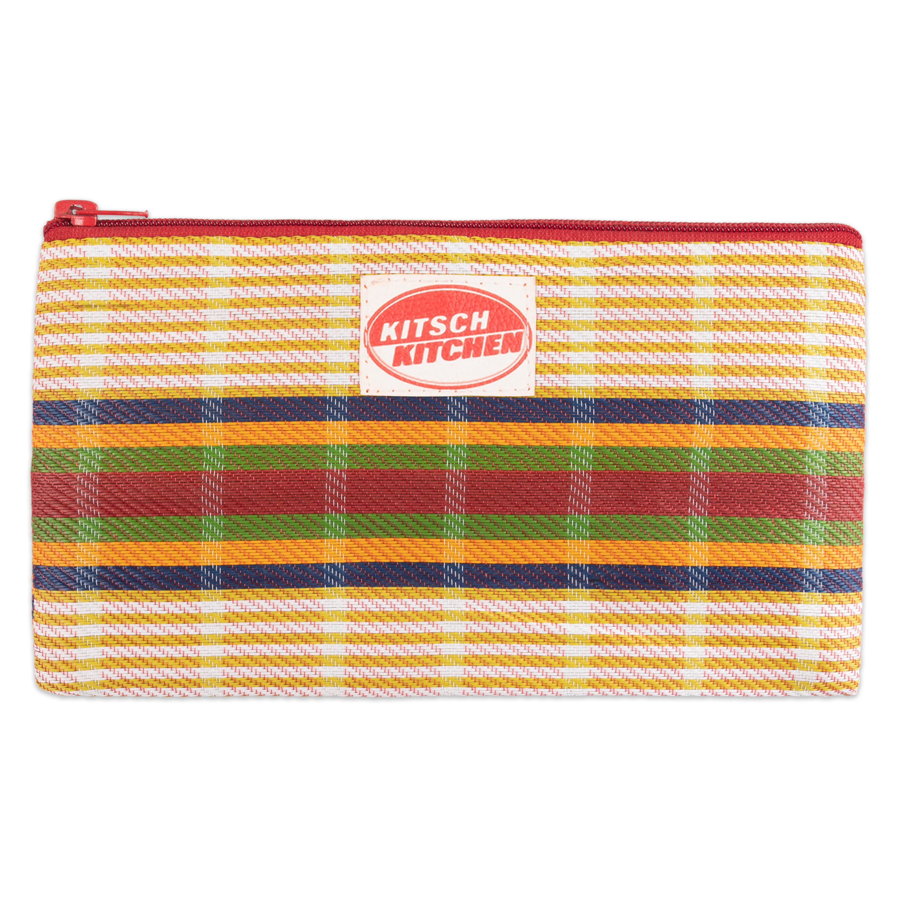 kitsch kitchen Etui Stripes beige/groen