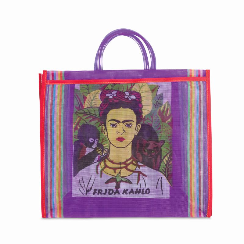 kitsch kitchen Kitsch Kitchen Frida Kahlo Tas Paars