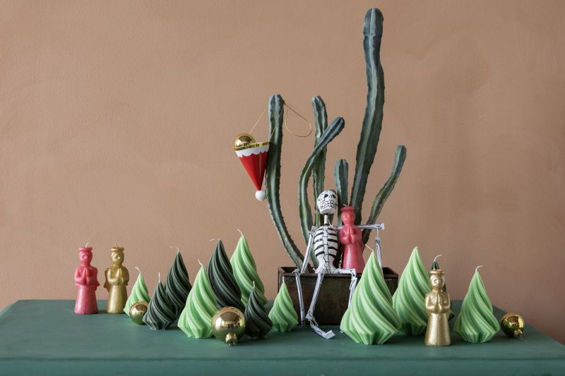 Kitsch Kitchen Kaars Engel Goud