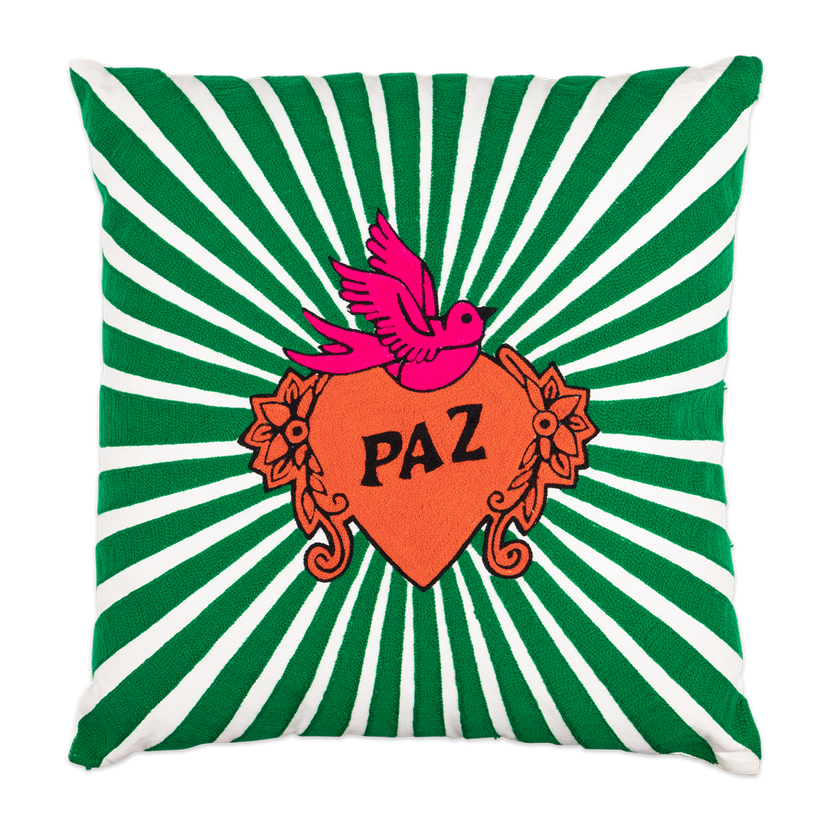 kitsch kitchen Kussen Paz Groen