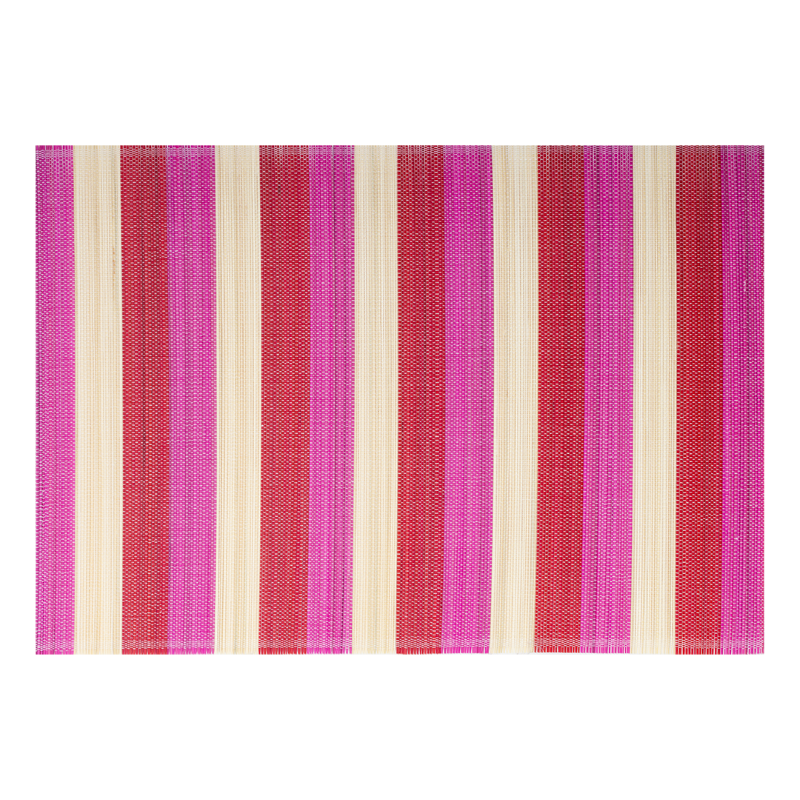 kitsch kitchen Placemat bamboe rood-roze