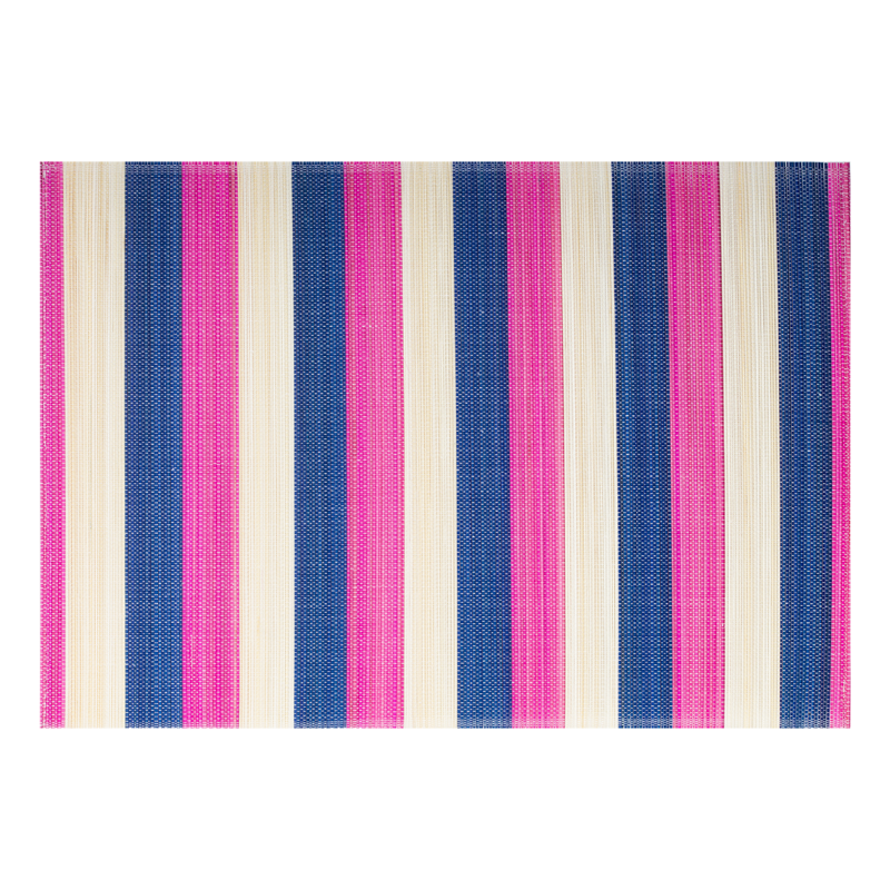 kitsch kitchen Placemat bamboe roze-blauw