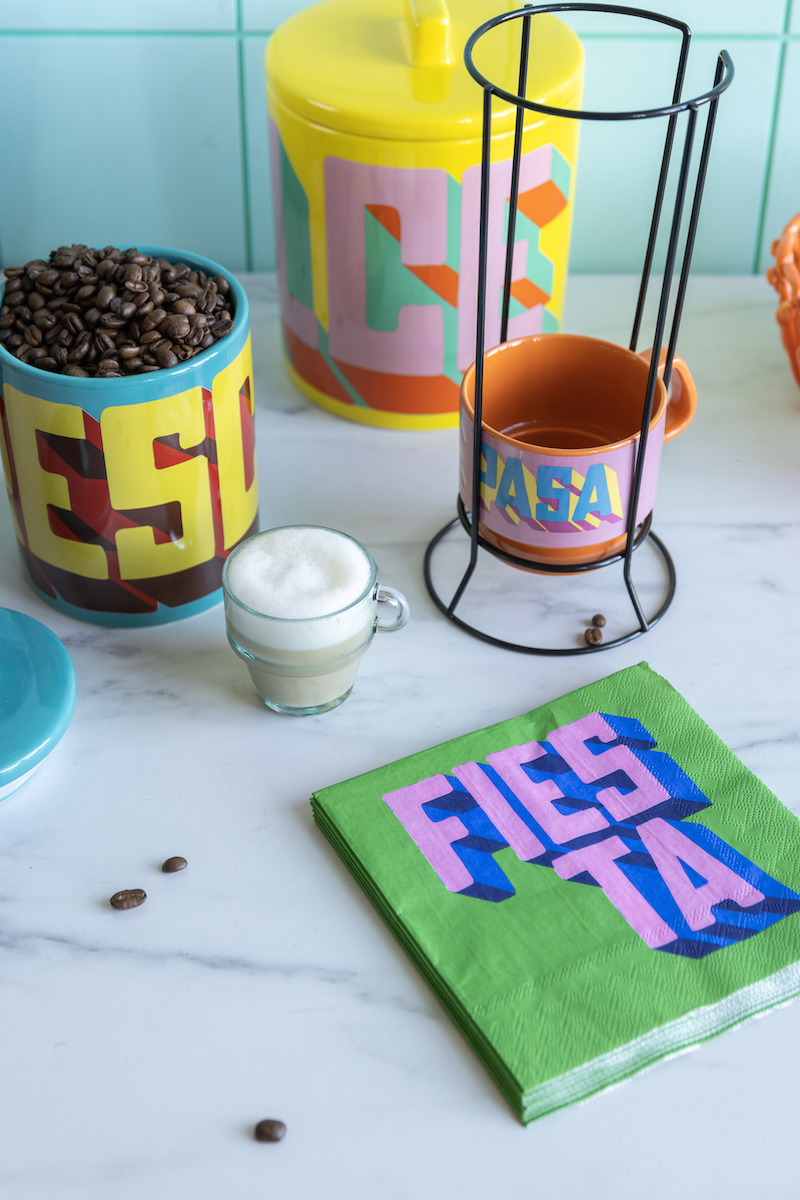 Kitsch Kitchen Servetten Streetstyle Fiesta