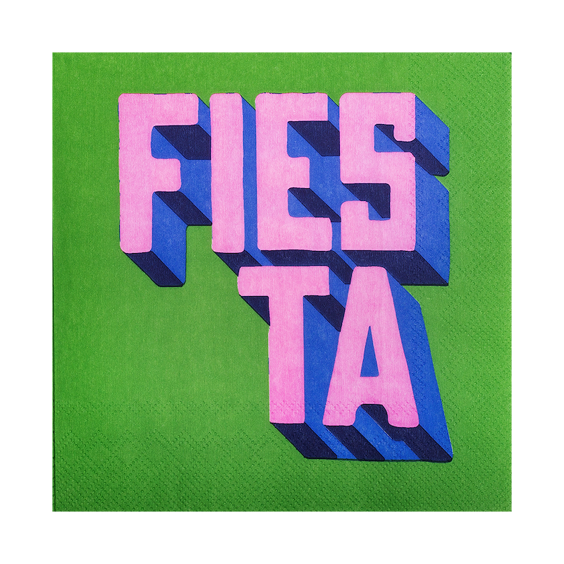 kitsch kitchen Servetten Streetstyle Fiesta