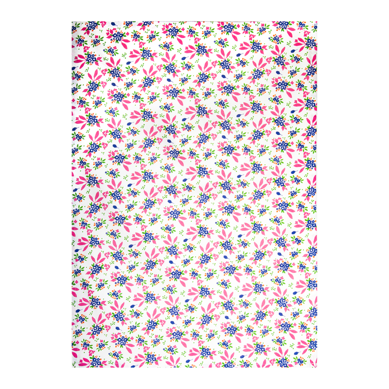 kitsch kitchen Theedoek Mercado de Flores – blauw