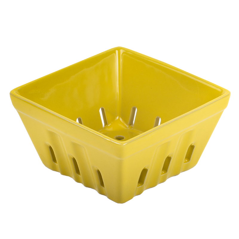 kitsch kitchen Uitlekbakje geel