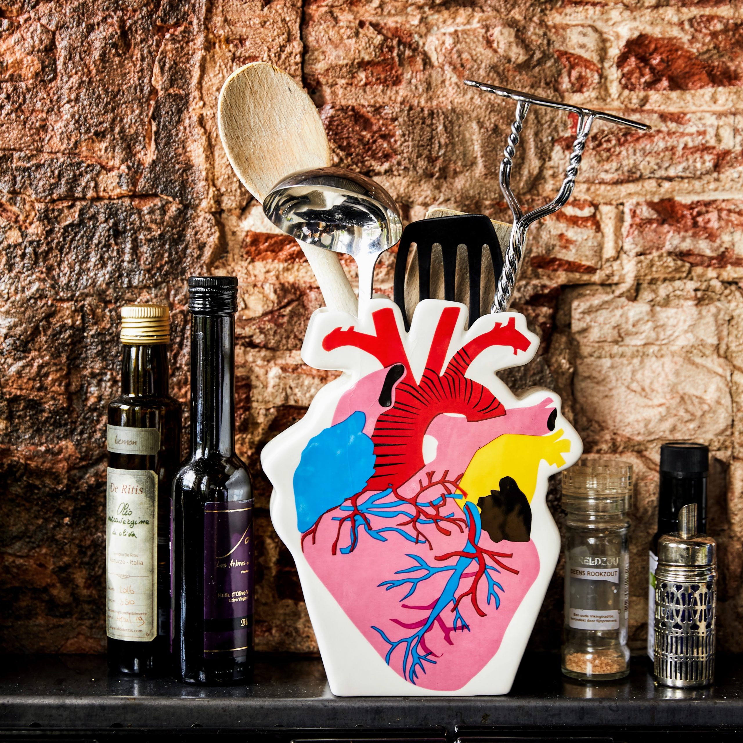 Kitsch Kitchen Vaas Corazon