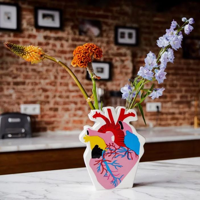 Kitsch Kitchen Vaas Corazon