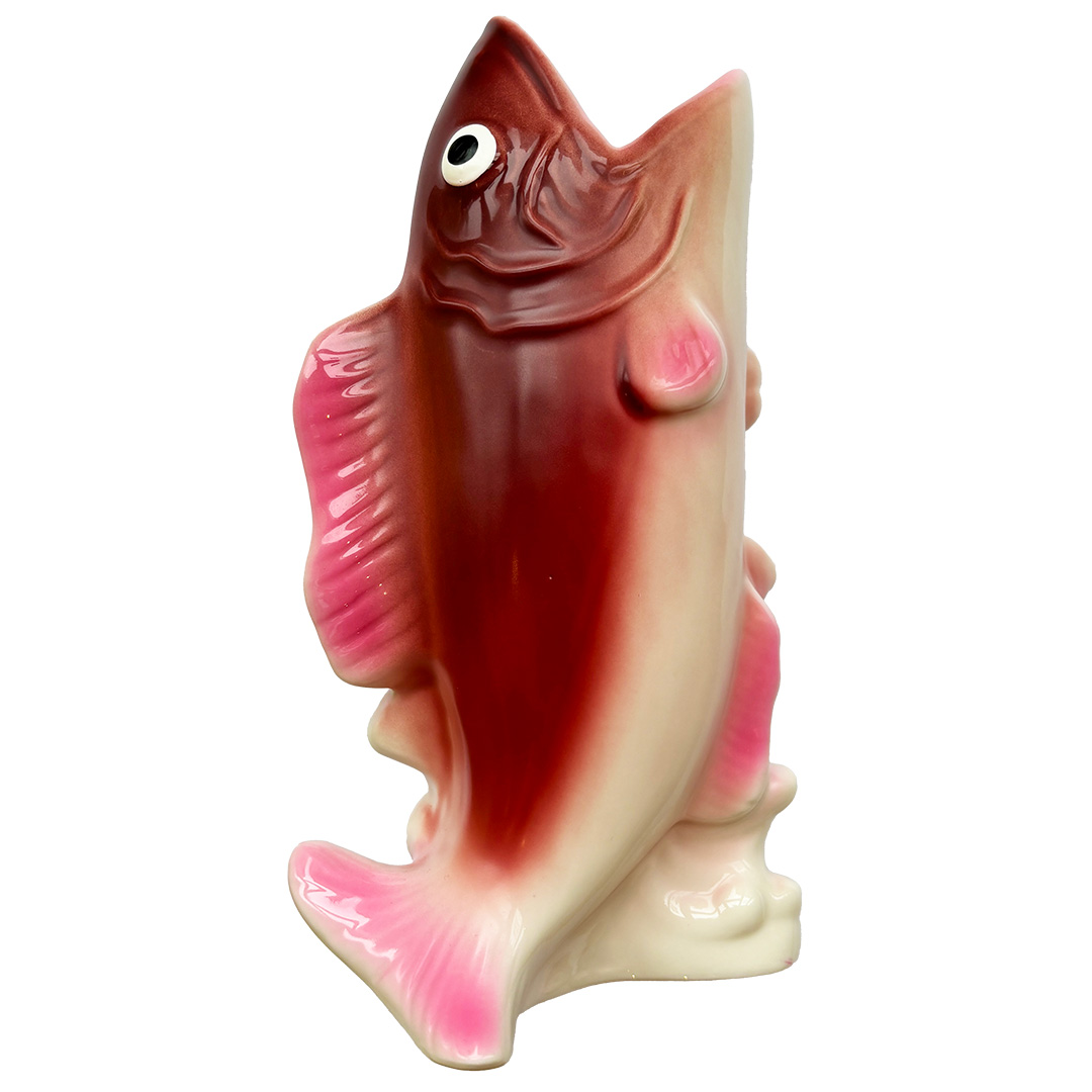 kitsch kitchen Vaas Vis – Roze