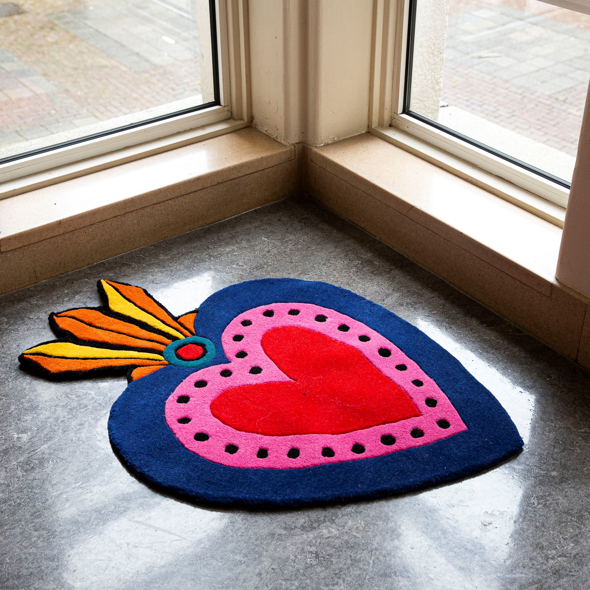 Kitsch Kitchen Vloerkleed Milagro Heart L