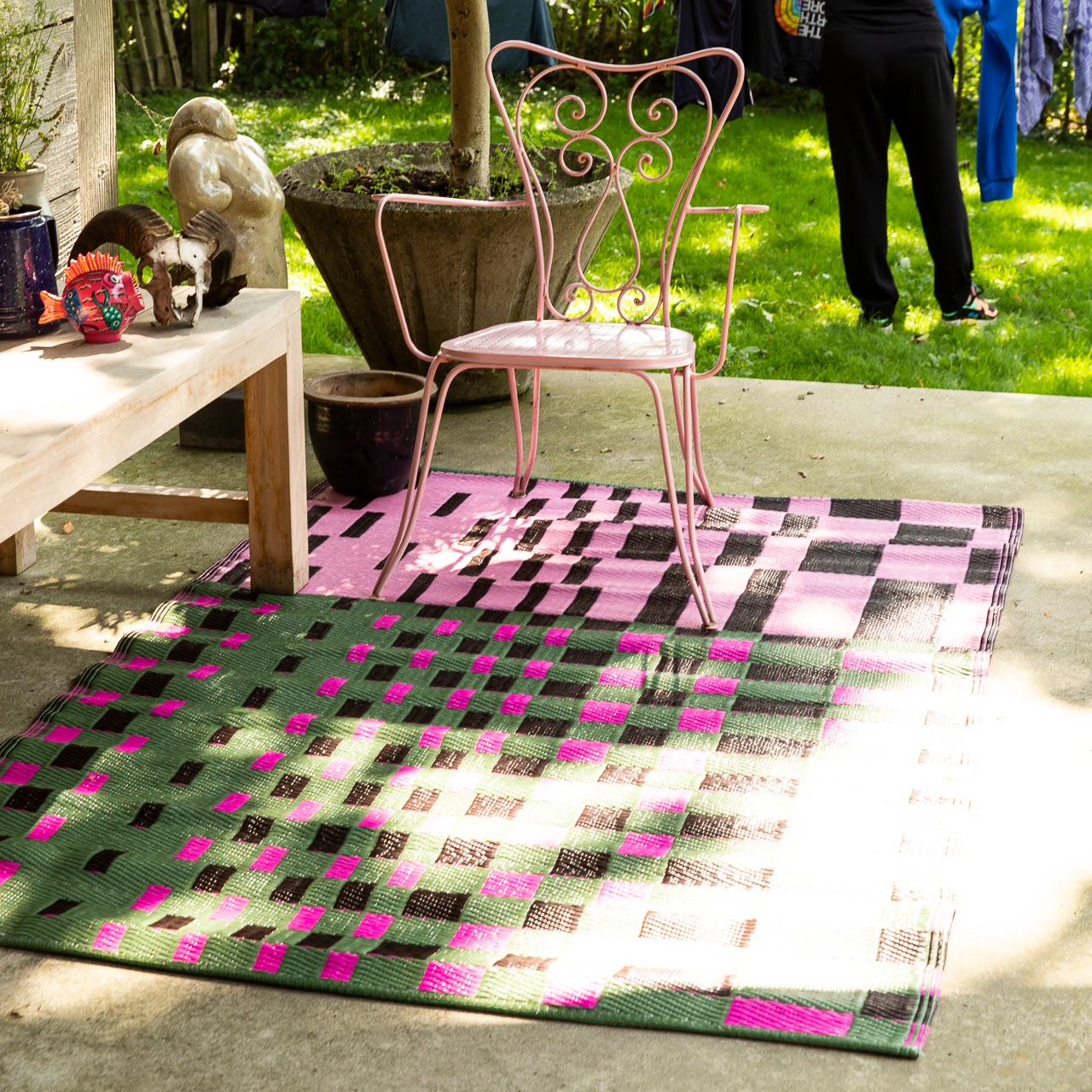 Kitsch Kitchen Vloerkleed Recycled Plastic Davi