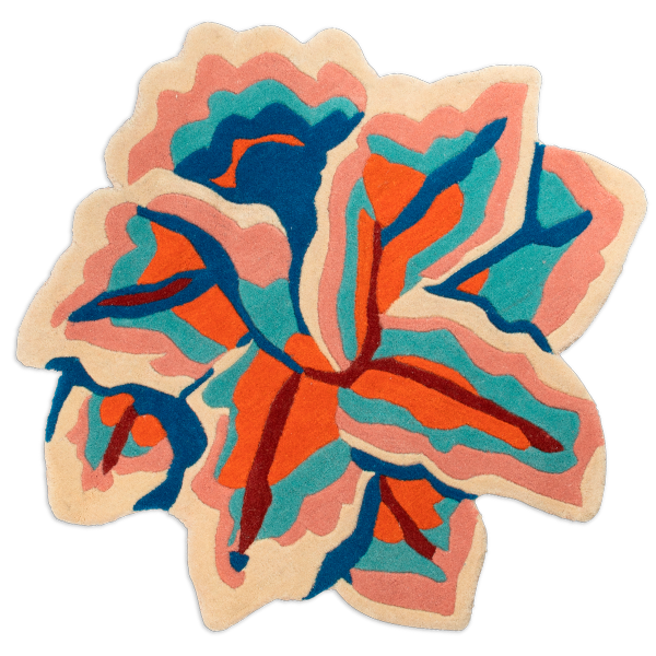 kitsch kitchen Vloerkleed Sword Lily multi