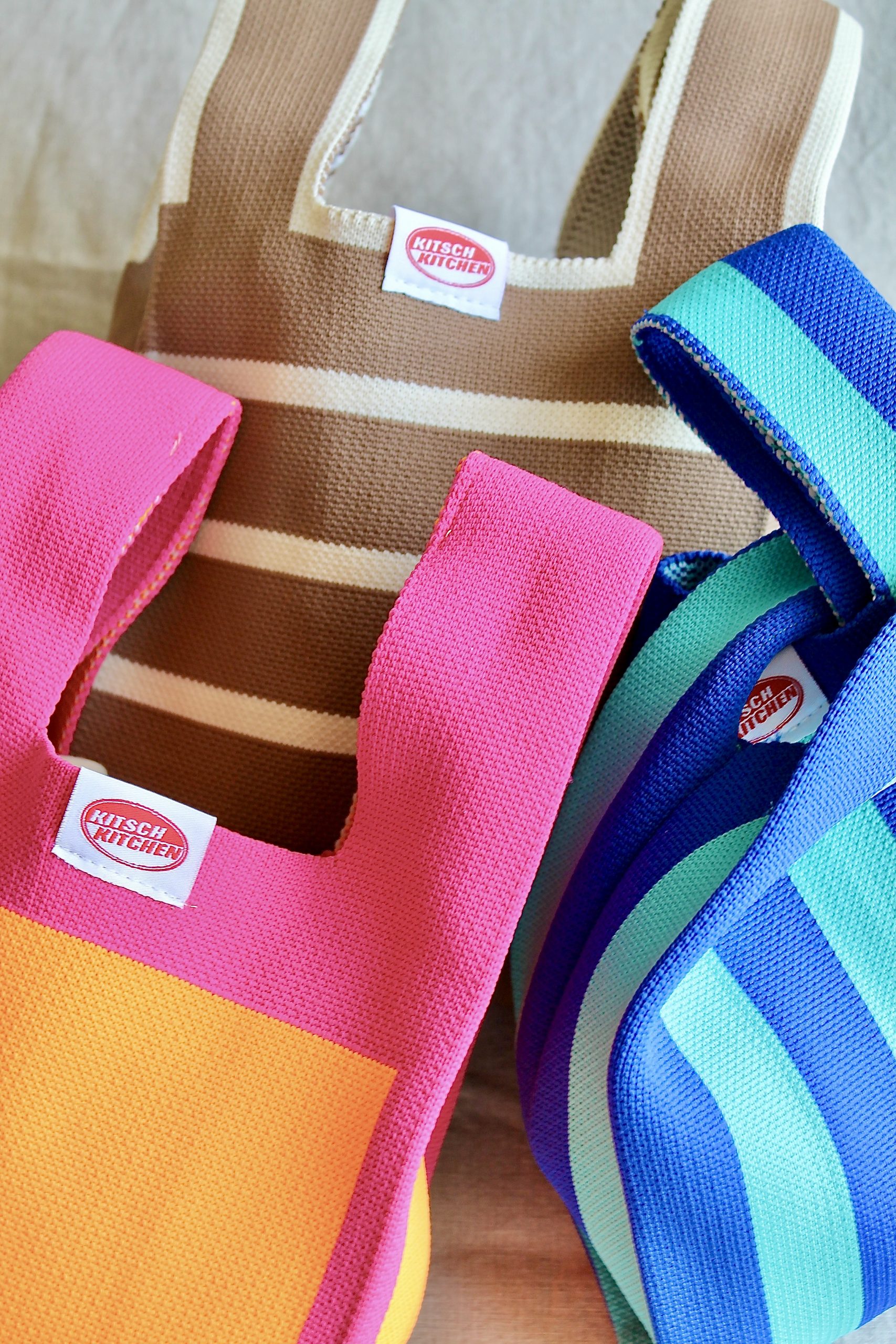 Kitsch Kitchen Poppy Bag Kitsch Kitchen – Roze Met Oranje