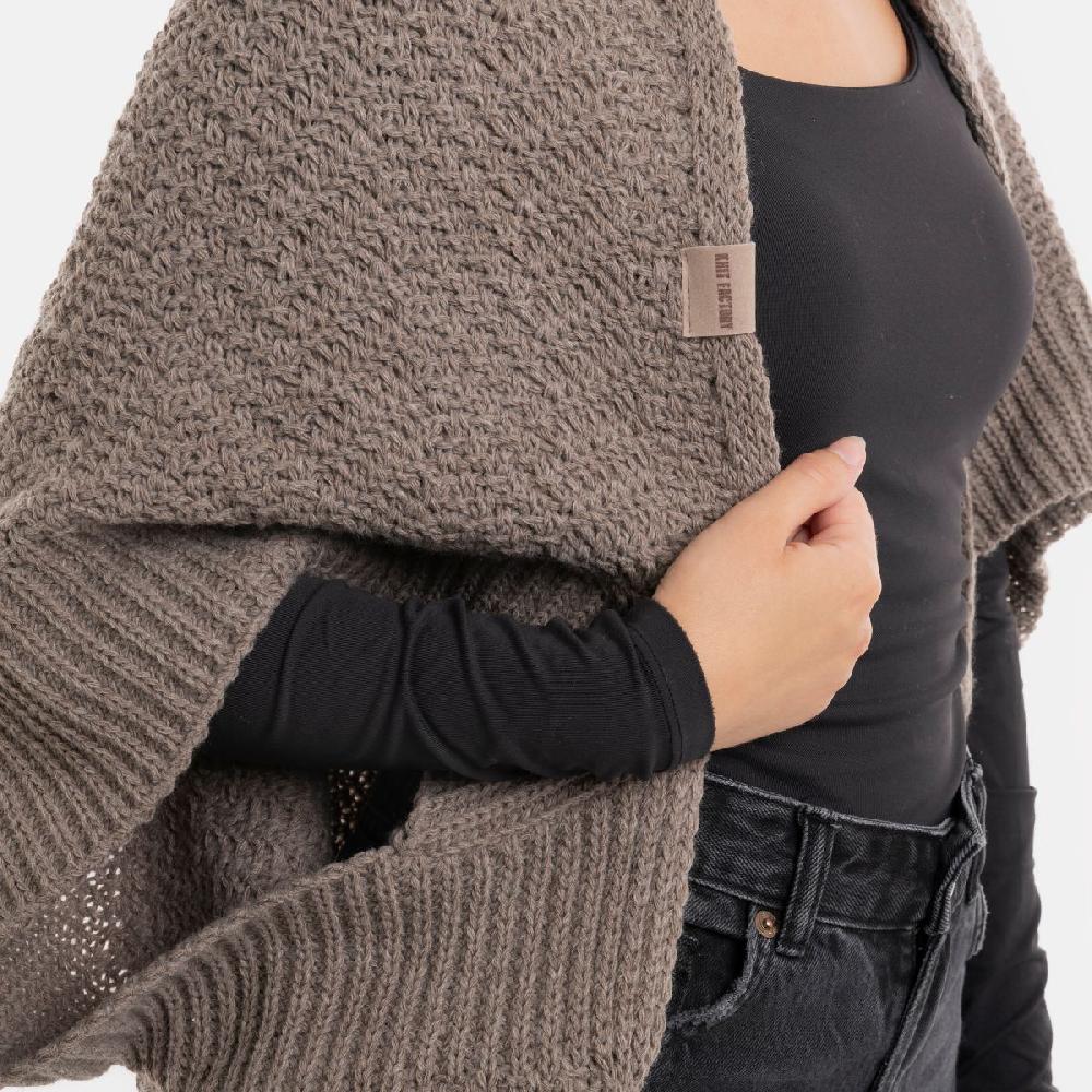 Knit Factory Amber Bolero Marron