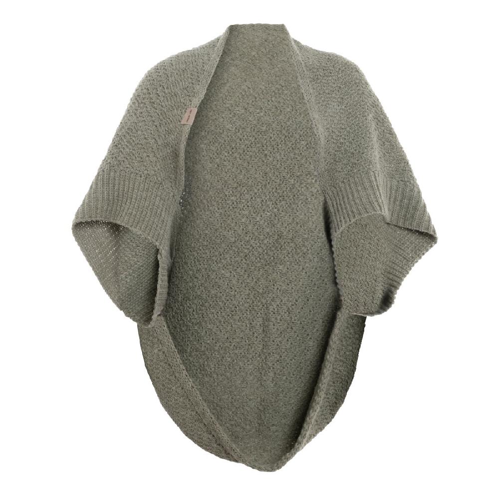 knit factory Amber Bolero Urban Green