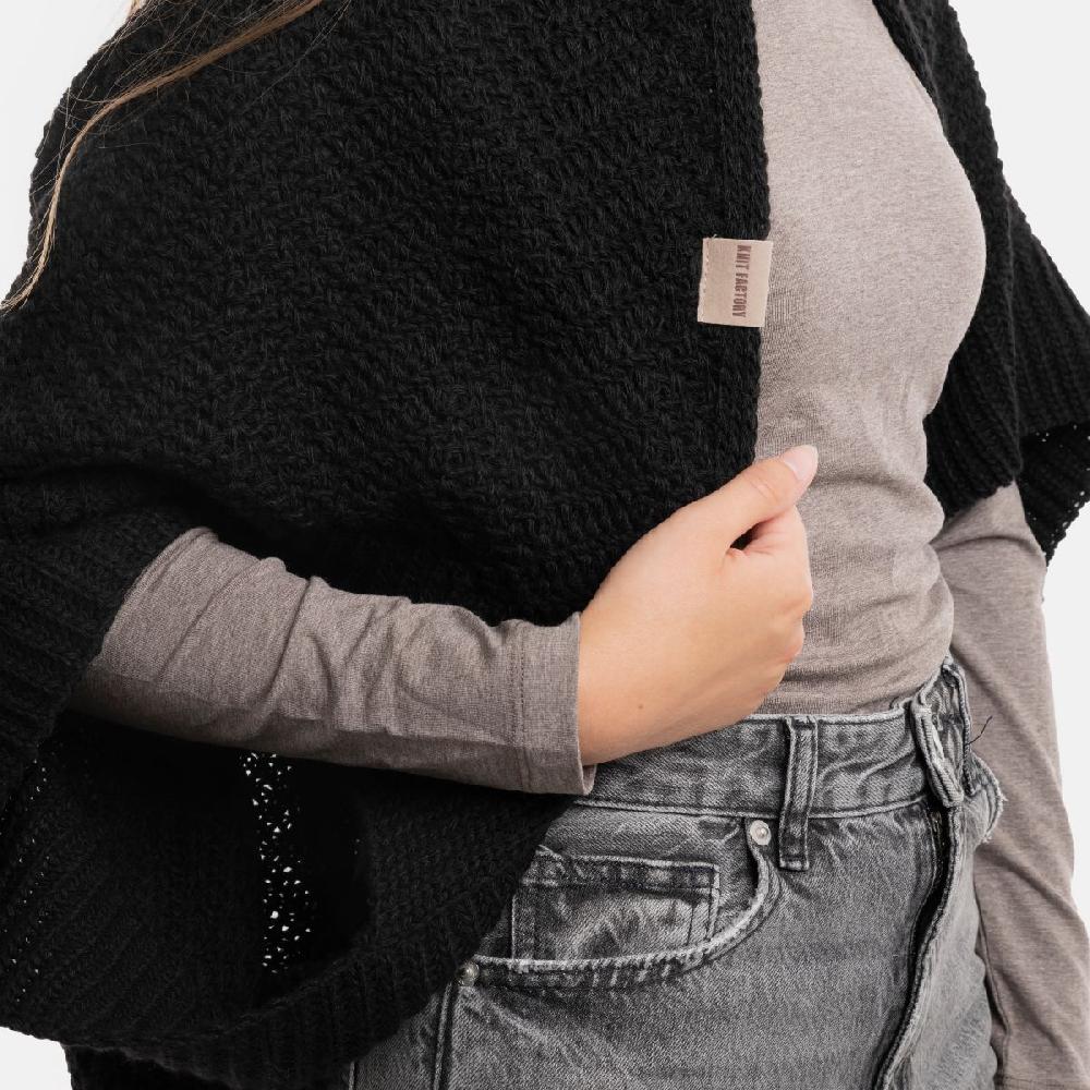 Knit Factory Amber Bolero Zwart