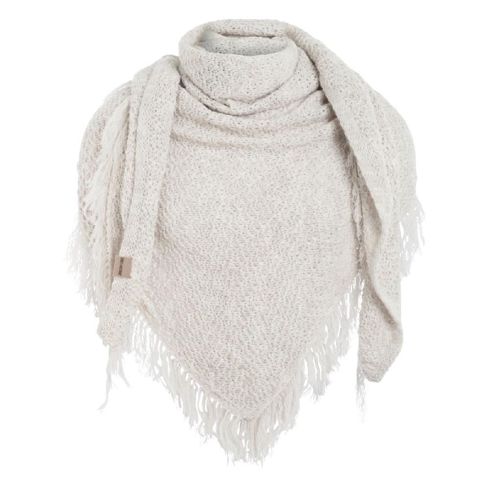 knit factory Amber Omslagdoek Beige
