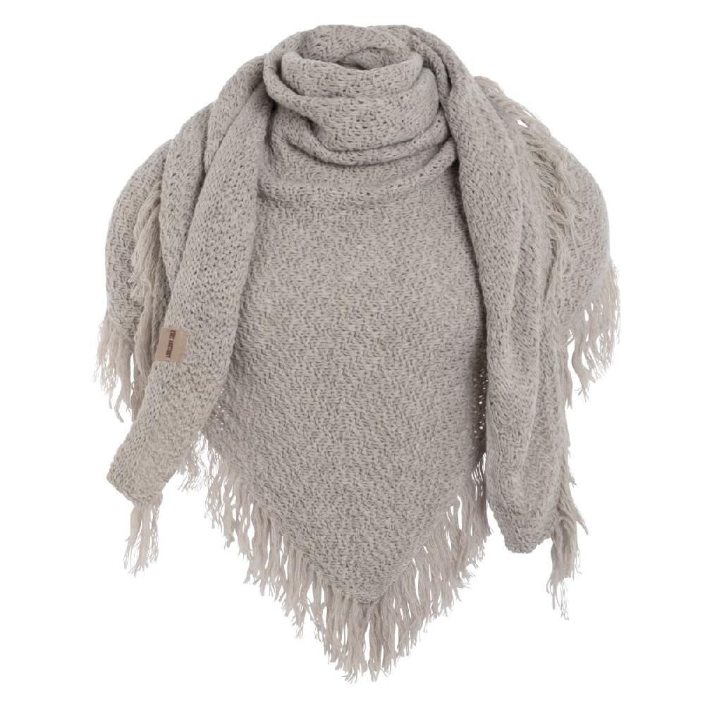 knit factory Amber Omslagdoek Iced Clay