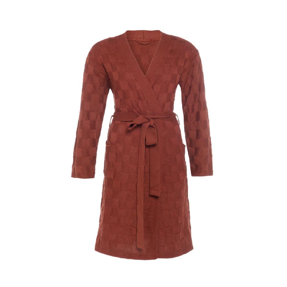 knit factory Badjas Ivy Roest - S/M