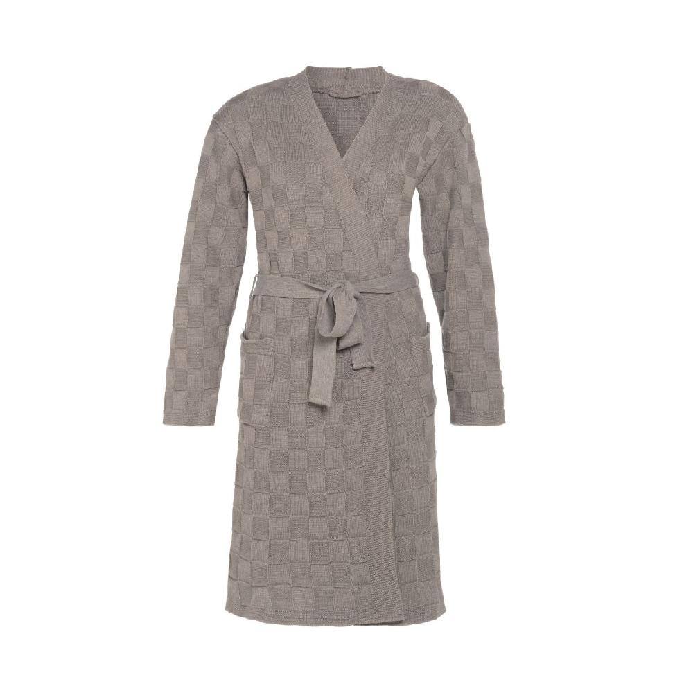 knit factory Badjas Ivy Taupe - S/M