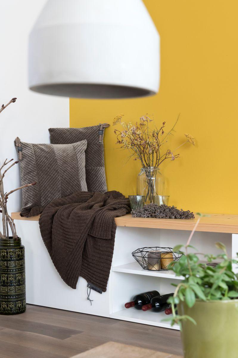 Knit Factory Beau Plaid Donkerbruin