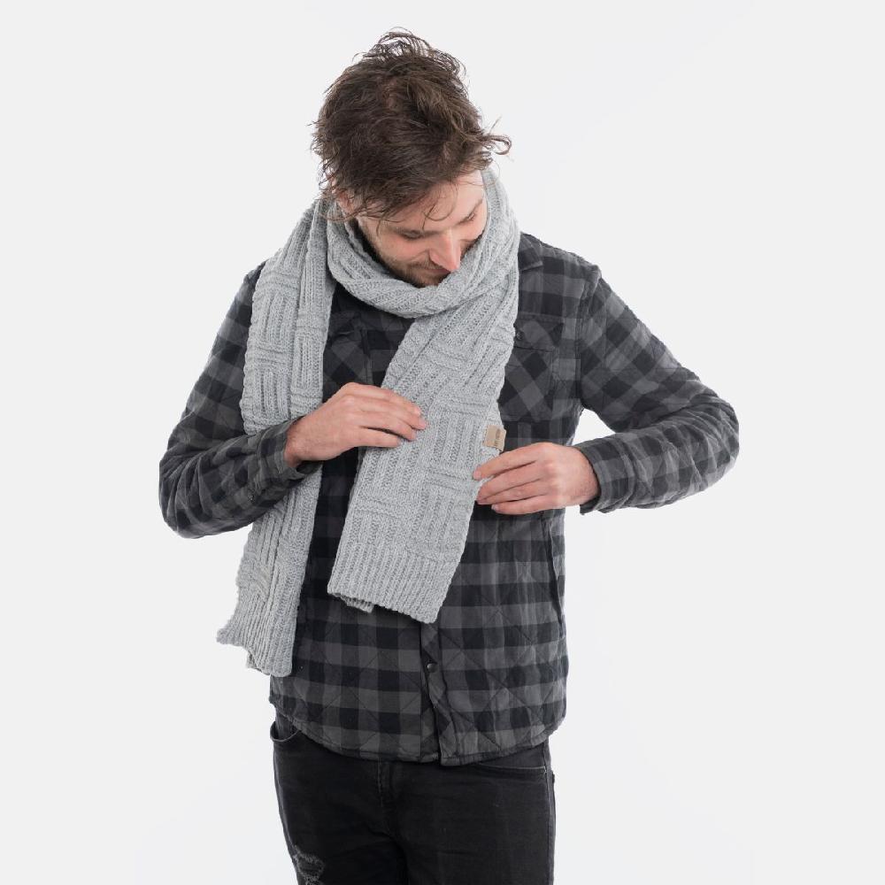 Knit Factory Bobby Sjaal Licht Grijs