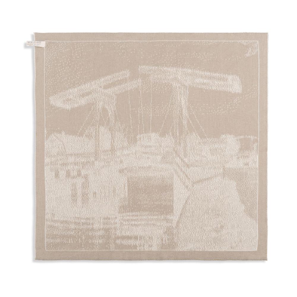 Knit Factory Brug Keukendoek Ecru/Linnen