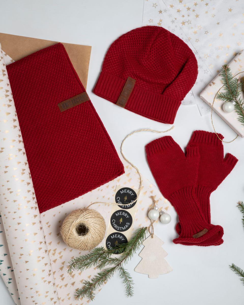 Knit Factory Cleo Handschoenen Bordeaux