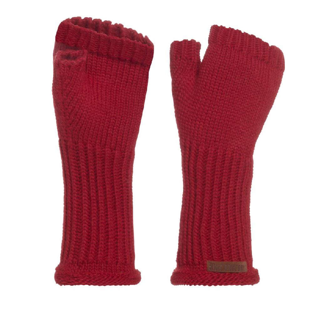 knit factory Cleo Handschoenen Bordeaux