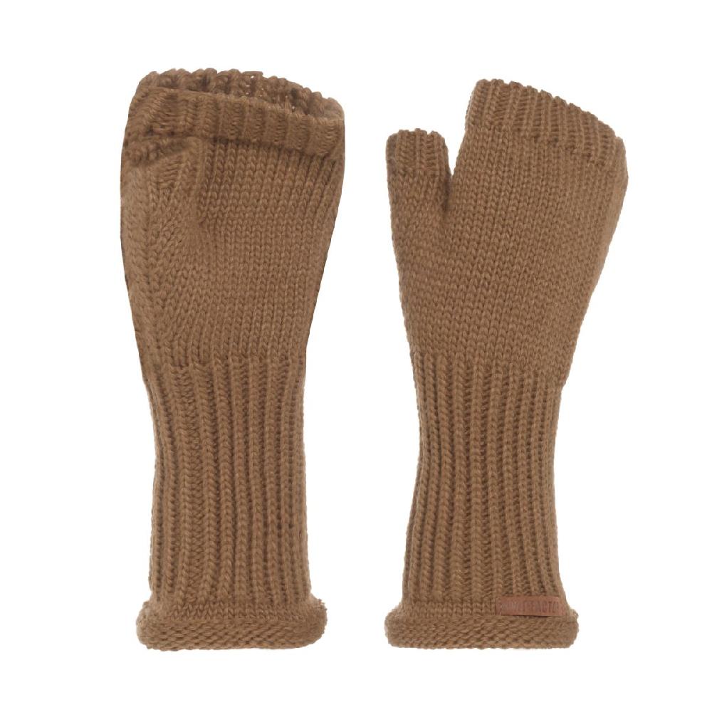 knit factory Cleo Handschoenen New Camel