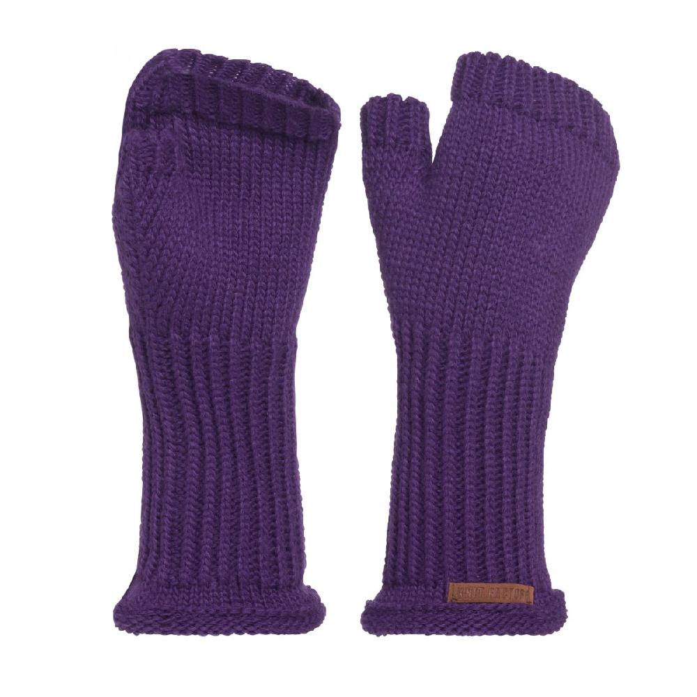 knit factory Cleo Handschoenen Purple
