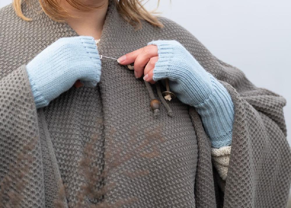 Knit Factory Cleo Handschoenen Stone Green